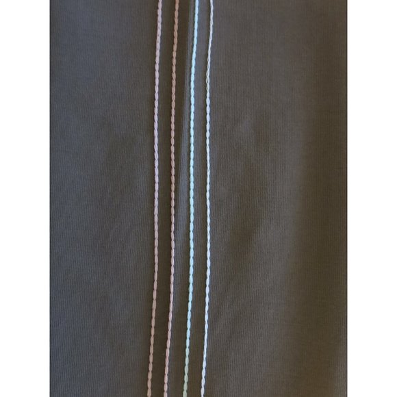 NWT $49 Marc New York Performance Side Striped Stretch-Cotton 7/8 Leggings - M - Picture 12 of 13